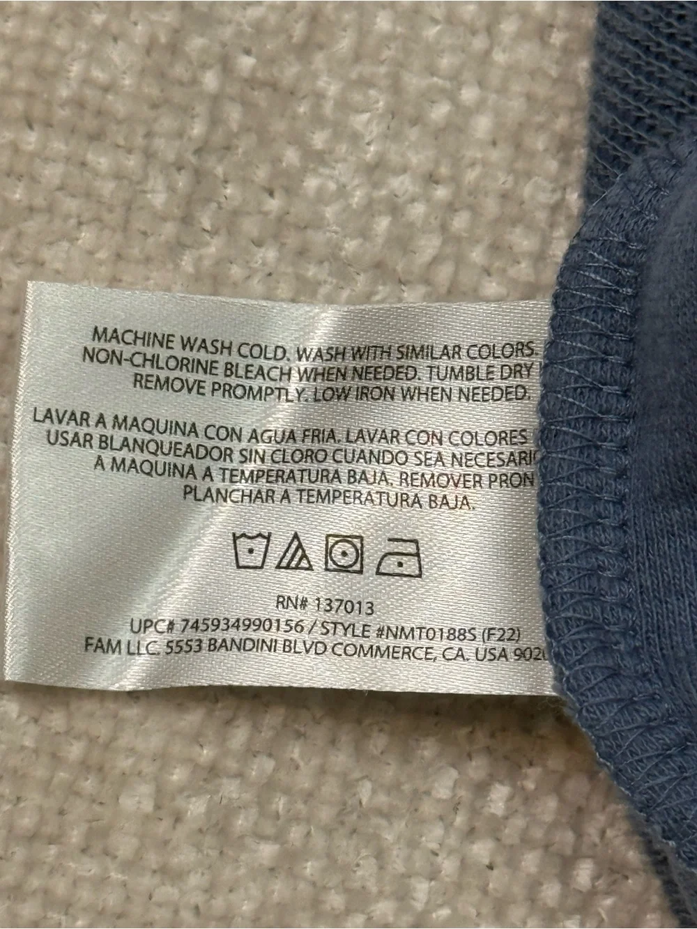 Banana Republic Slate Blue Long-Sleeve Crewneck Shirt